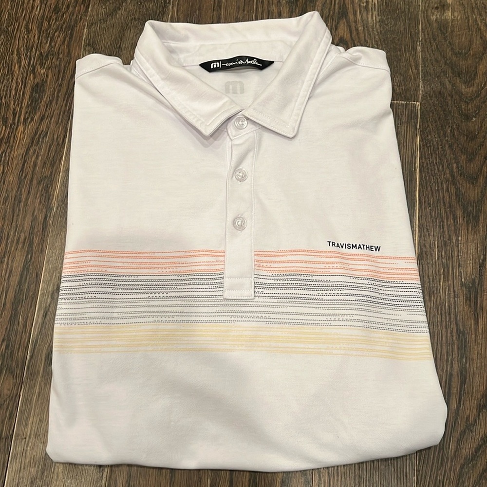 TravisMathew Men’s Golf Polo Shirt Size XL!